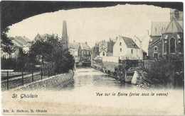 St.Ghislain. Vue Sur La Haine ( Prise Sous La Vanne ) - Saint-Ghislain