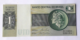 BRAZIL - 1 CRUZEIRO - P 191 AC  (1980) - UNC - BANKNOTES - PAPER MONEY - CARTAMONETA - - Brésil