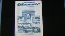 Newspaper Priloga Ilustrirani Slovenec, Paris:Arc De Triomphe - Slav Languages