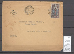 Congo Français - Lettre Recommandée Bureau De IMPFONDO - 1910 - Lettres & Documents