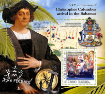 A9375 - SIERRA LEONE -  ERROR MISPERF Stamp Sheet - 2022 - Christopher Columbus - Cristóbal Colón