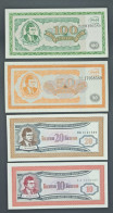 Rare Set Original UNC Russia 1994 MMM 4 Pcs. Banknotes . The Last Three Digits Of The Banknote Numbers Are The Same 589 - Russia