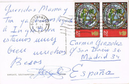 53988. Postal SOUTHAMPTON (England) 1971.  Vista BARGATE, Southampton - Cartas & Documentos