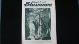 Newspaper Priloga Ilustrirani Slovenec, Skupina Kapnikov V Vel.dvorani Zupanove Jame.Cave/grotte - Lingue Slave