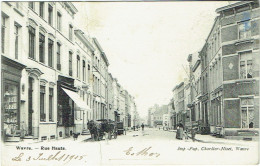 Wavre. Rue Haute. Pli Vertical. - Wavre