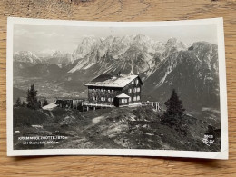 Österreich Austria, Krummholzhütte Mit Dachstein Am Hauser Kaibling, Post Haus, Steiermark - Gröbming