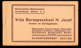 EEKLO - BOEKJE MET 11 POSTKAARTEN  - VRIJE BEROEPSSCHOOL H.JOZEF - ALLES AFGEBEELD     ZIE SCANS - Eeklo