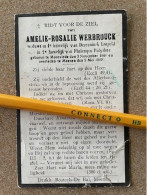 BP MOORSLEDE Amelie Rosalie WERBROUCK ° 3/11/1848 En Overleden MENEN 5/5/1929,weduwe Deceuninck L En Phalempin P. - Religion & Esotérisme