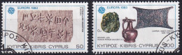 MiNr. 582 - 583 Zypern       1983, 3. Mai. Europa: Große Werke Des Menschlichen Geistes - 1983