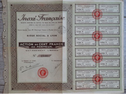 Action 100 Francs - Inoxi Française - G - I