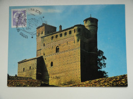 CARTE MAXIMUM CARD CHATEAU DE SERRALUNGA D'ALBA  ITALIE - Cartoline Maximum