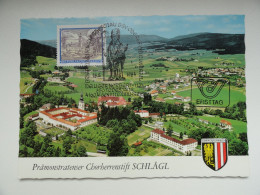 CARTE MAXIMUM CARD STIFT SCHLÄGL AUTRICHE - Maximumkarten (MC)