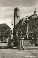 41201814 Weilheim Oberbayern Marienplatz Brunnen Weilheim - Weilheim