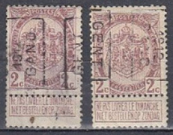 1942 Voorafstempeling Op Nr 82 - GENT 1912 GAND - Positie A & B - Roller Precancels 1910-19