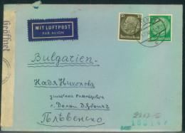 1941, 35 Pf. Luftpostbrief Ab WIEN Nach Bulgarien - Brieven En Documenten