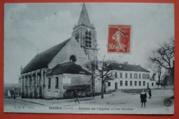 91 - MASSY - Abside De L'Eglise Et Les Ecoles - Massy