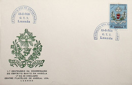 1966 Angola FDC Centenário Da Congregação Do Espírito Santo - Angola