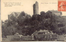 CPA - CHALUS - TOUR DU FORT (1915) - Chalus