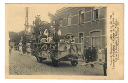 Hougaerde  Hoegaarden   Stoet Op 27 Juli 1930   Hulde Aan De Hougaerdiers In Congo - Praalwagen - Högaarden