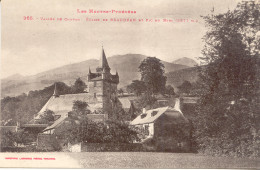 CPA - VALLEE DE CAMPAN - EGLISE DE BEAUDEAN ET PIC DU MIDI - Campan