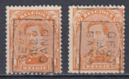 2498 Voorafstempeling Op Nr 135 - GENT 1920 GAND - Positie A & B - Roller Precancels 1920-29