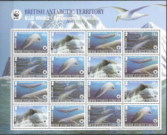 2003 British Antarctic Territory   Mi. 353-6 **MNH  Blue Whale  WWF - Ungebraucht