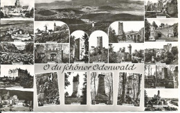 ältere Mehrbild-Postkarte - O Du Schöner ODENWALD - Odenwald