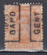 2637 II Voorafstempeling Op Nr 135 - GENT 1921 GAND - Positie A - Rolstempels 1920-29