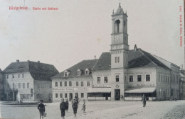 Königsbrück, Markt Mit Rathaus, Ratskeller, Polizeiwache, 1908 - Königsbrück