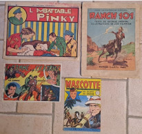 RECITS COMPLETS Lot De 4RC RANCH 101  HAMMAN Coll. BAGARRE AVENTURIERS D AUJOURD HUI N°15 MASCOTTE N°51 - Bücherpakete