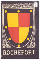 ROCHEFORT - ARMOIRIE DE LA COMMUNE - TB - Rochefort