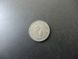 Rhodesia And Nyasaland 3 Pence 1957 - Rhodesië