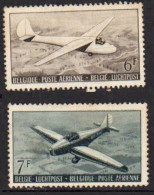 Belgique 1958  PA28-PA 29 (complet), Gomme Légèrement Tâchée, Bonne Cote - Postfris