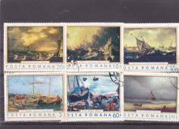 Romania, Boats Ships 1971 Mi#2971-2976 USED - Gebraucht