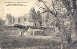 CPA - HAUTE-GOULAINE - CHATEAU (COTE SUD) SUPERBE ET RARE CLICHE - Haute-Goulaine