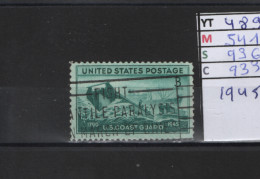 PRIX FIXE Obl 489 YT 541 MIC 936 SCO 933 GIB Garde Côtes 1945 Etats Unis 58A/04 - Used Stamps