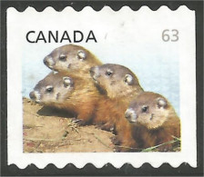 Canada Chiens Prairie Dogs Mint No Gum (72) - Neufs
