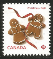 Canada Christmas Noel Ginger Bread Pain Epice Weihnachten Mint No Gum (68) - Unused Stamps