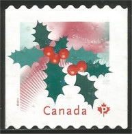 Canada Christmas Noel Houx Holly Weihnachten Mint No Gum (67) - Ongebruikt