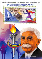 A7373 - CENTRAFRICAINE - ERROR MISPERF Stamp Sheet - 2022 - Sport OLYMPIC GAMES - Winter 2022: Peking