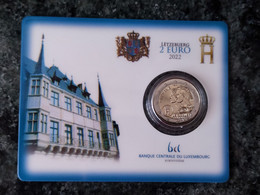 2 Euro CC Luxemburg Marriage  2022 BU Coincard French Mint Mark - Lussemburgo
