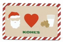 Kohl's, U.S.A., Carte Cadeau Pour Collection, Sans Valeur, # Kohls-143 - Tarjetas De Fidelización Y De Regalo