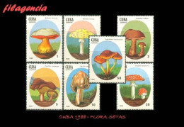 CUBA MINT. 1988-02 FLORA. SETAS - Neufs