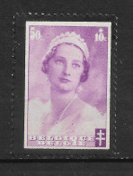 BELGIQUE ,N °414 " REINE ASTRID " - 1936-1957 Offener Kragen