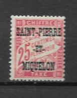 TAXE - 1925 - 13 *MH - Postage Due