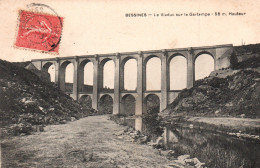 CPA HAUTE VIENNE 87 / BESSINES LE VIADUC SUR LA GARTEMPE 1906 - Bessines Sur Gartempe