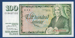 ICELAND - P.50 A11 – 100 Krónur L. 29.03.1961 UNC, S/n C18437102 - Signatures: J. Nordal & B. I. Gunnarsson - Iceland