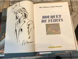Bouquet De Flirts EO DEDICACE BE Albin Michel 04/1996 Brasquet Cabanes (BI3) - Autographs