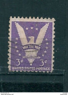 N° 458 Win The War Stamp Timbre USA Etats Unis Timbre D' Amérique  Oblitéré 1942 - Usados
