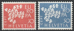 1961 // 736/737 ** - Unused Stamps